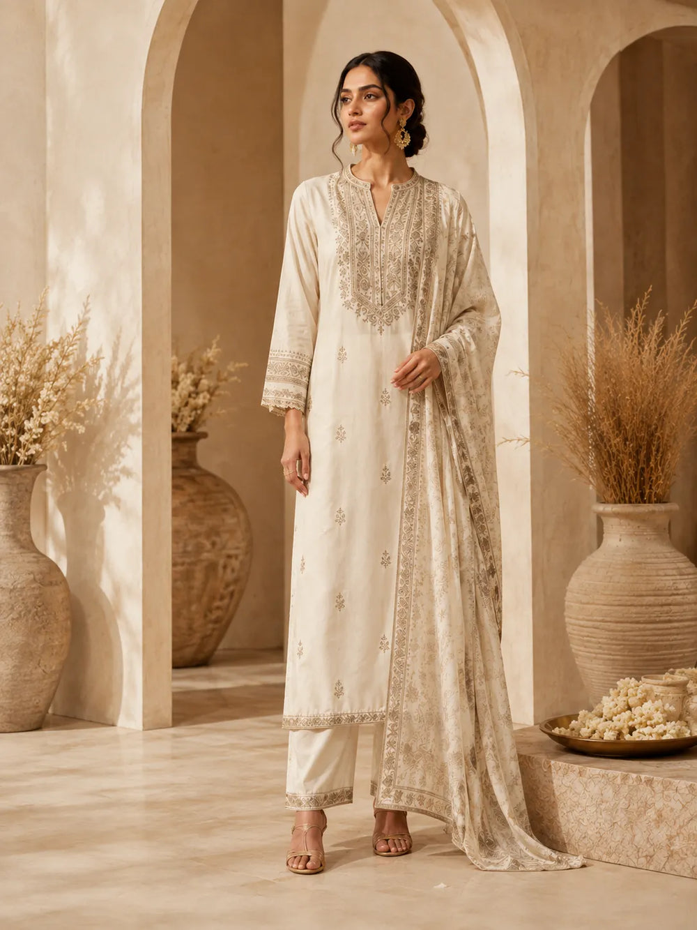 Noor Aafreen Straight Kurti
